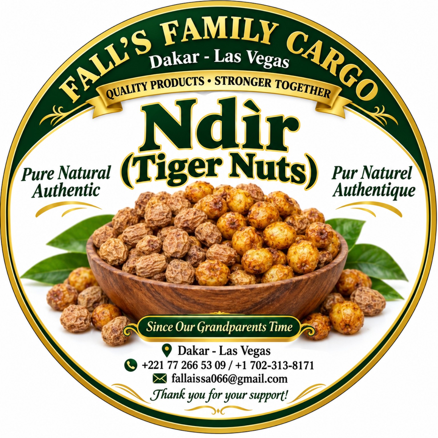 Ndir (Tiger nuts) — 1 lb